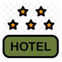 Calificación del hotel  Icono