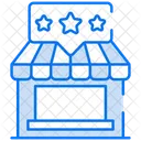 Calificación de la tienda  Icono