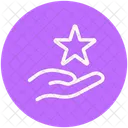 Calificación de mano  Icono