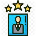Calificacion Calificacion Del Candidato Candidato Favorito Icon