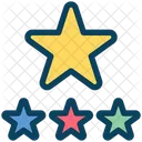 Estrellas de calificación  Icono