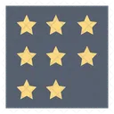 Estrellas de calificación  Icono