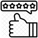 Estrellas de calificación  Icono