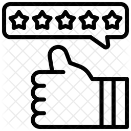 Estrellas de calificación  Icono