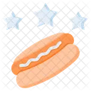 Calificación de hamburguesa  Icono