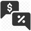 Tasa De Interes Prestamo Asistente Icono