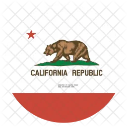 California Flag Icon