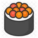 California Maki Sushi Icon