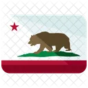 California Republic Flag Icon