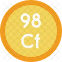 Californium Periodic Table Chemistry Icon
