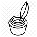 Caligrafía  Icono