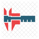 Caliper Tool Vernier Icon