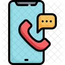 Phone Communication Speaking Icon