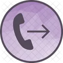 Call Forwarding Communication Icon