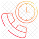 Call agent timer  Icon