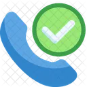 Call Approved Verify Communication Icon