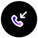 Call Backward  Icon
