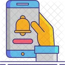 Call Button Mobile Bell Alert Icon