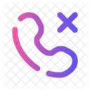 Call Cancel Rounded Cancel Blocked Icon