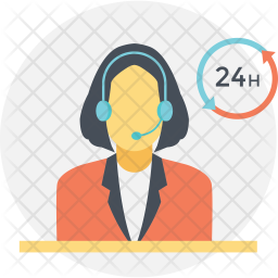 Call Center Icon - Download in Flat Style