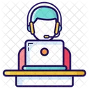 Customer Services Customer Support Call Services Icon