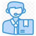 Call Center Support Communication Icon