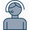 Call Center Agent  Icon