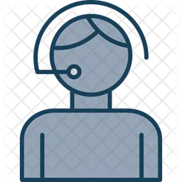 Call Center Agent  Icon