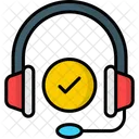 Call Center Agent Faq Question Icon