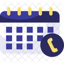 Call Center Calendar Icon