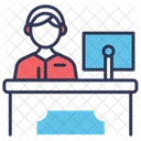 Call Center  Icon