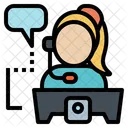 Call Center  Icon