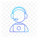 Call center operator  Icon
