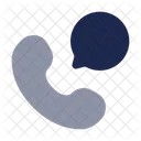 Call Chat Rounded Message Communication Icon