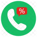 Call Discount Telemarketing Customer Service Icon
