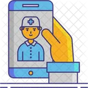 Call Doctor Online Doctor Video Call Icon