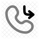 通話が切断されました アイコン