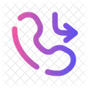 通話が切断されました  アイコン