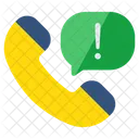 Call Error Chat Error Message Error Icon