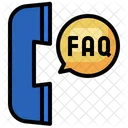 Call Faq Call Center Agent Technical Support Icon