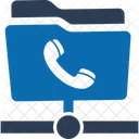 Call Folder Folder Telephone Icon