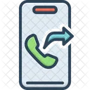 Call Forward Call Phone Icon