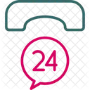 Call Hours Mobile Icon