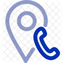 Call Location Location Access Icon