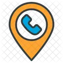Location Call Technology Icon
