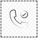 電話をかけた  アイコン