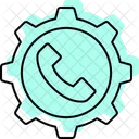 Call Management Customer Service Telecom Icon