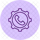 Call Management Customer Service Telecom Icon