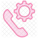 Call Management Duotone Line Icon Icon