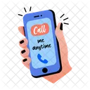 Smartphone Call Me Phone Call Icon